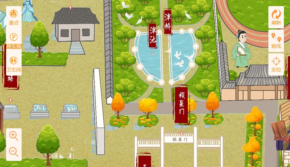 岷县手绘地图景区语音讲解导览系统：智慧景区建设的基石